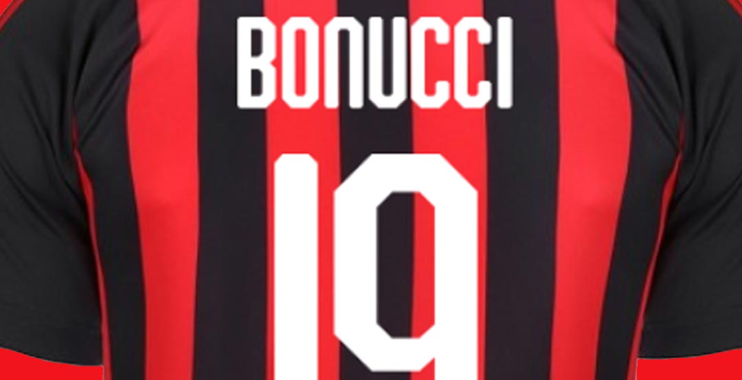 Шрифт AC Milan 18-19
